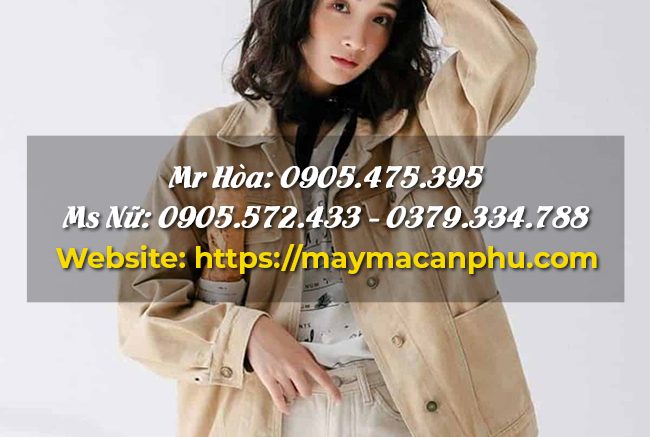 Áo khoác kaki – Thanh lịch và hiện đại