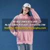 Địa chỉ đặt may áo hoodie một màu tối giản uy tín