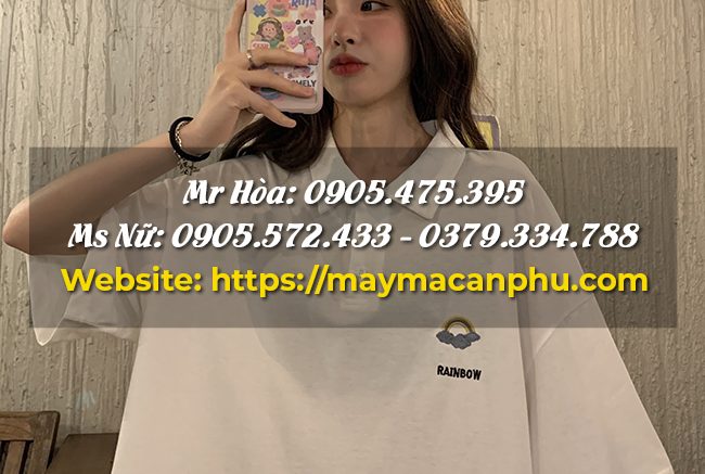 Địa chỉ cung cấp mẫu áo thun cổ rộng uy tín