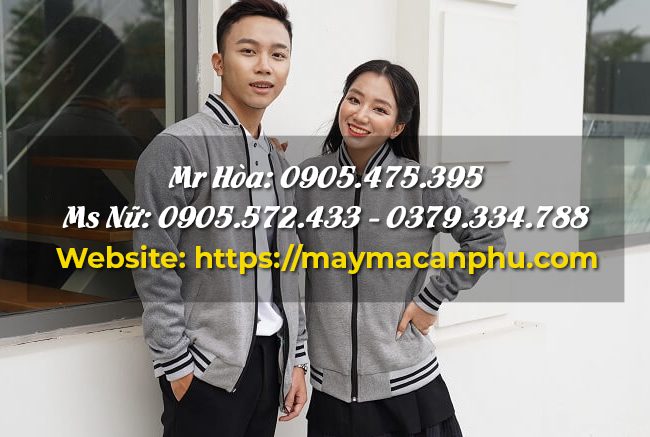 Đơn Vị May Áo Khoác Nỉ Đồng Phục Uy Tín Tận Xưởng